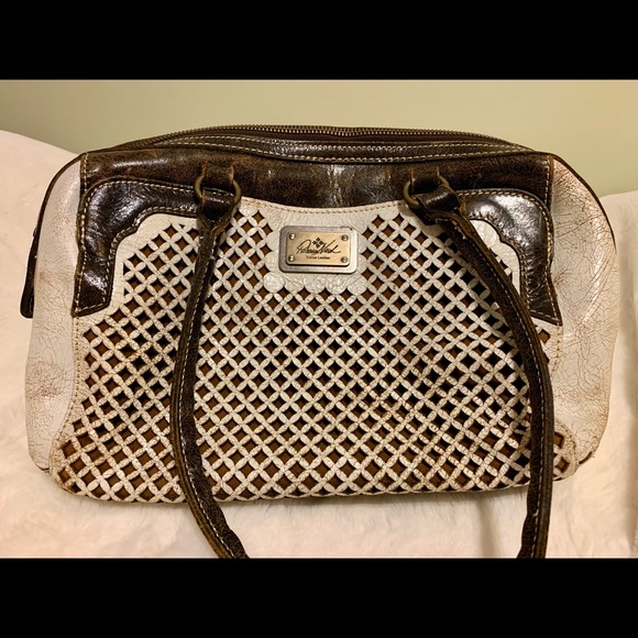 Rustic look Patricia Nash shoulder bag - Picture 2 of 7